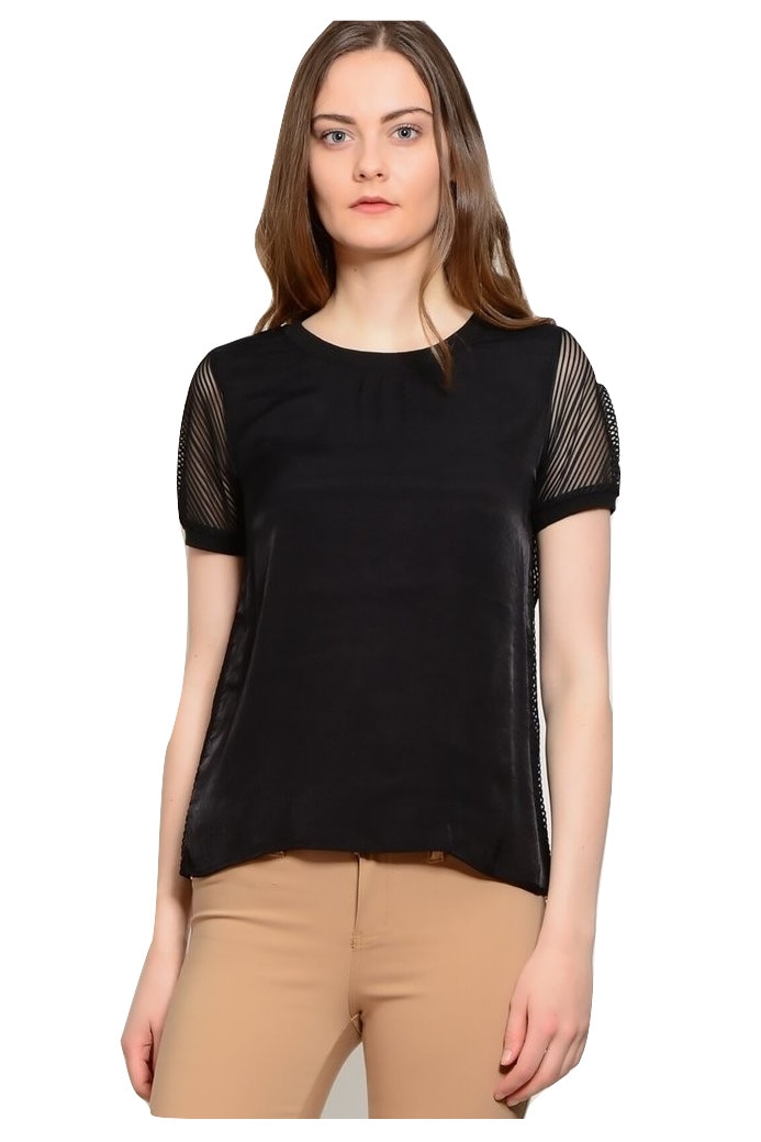 Tricou, Vero Moda, 10152275, Negru
