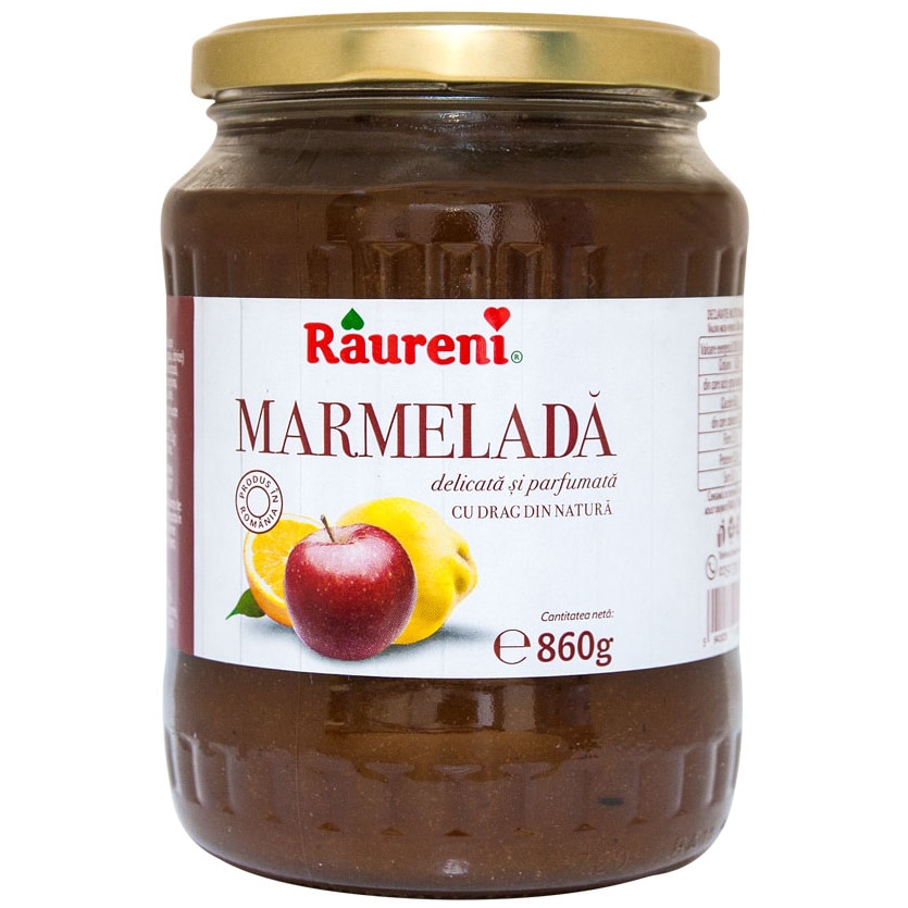 Marmelada de fructe Raureni, 860g