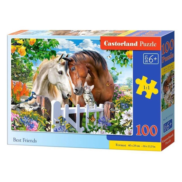Castorland Puzzle, Best Friends, 100 darab