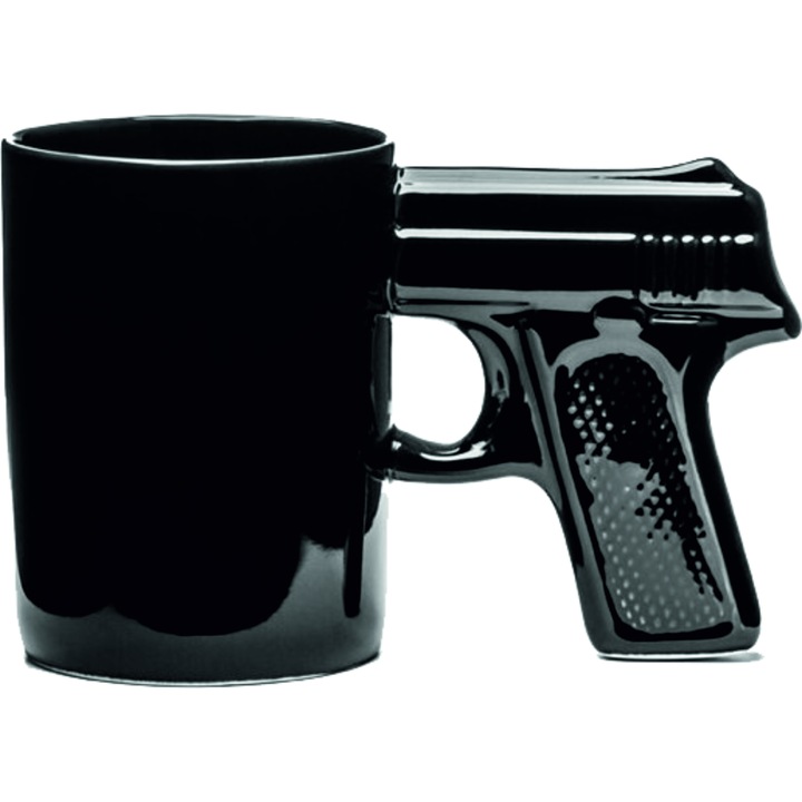 Különleges formájú Pisztoly kerámia bögre