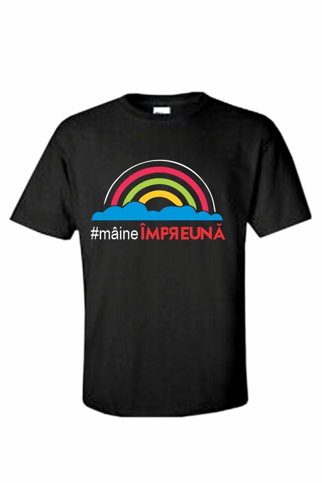 Tricou bumbac Relation, Barbati, XXL, Negru