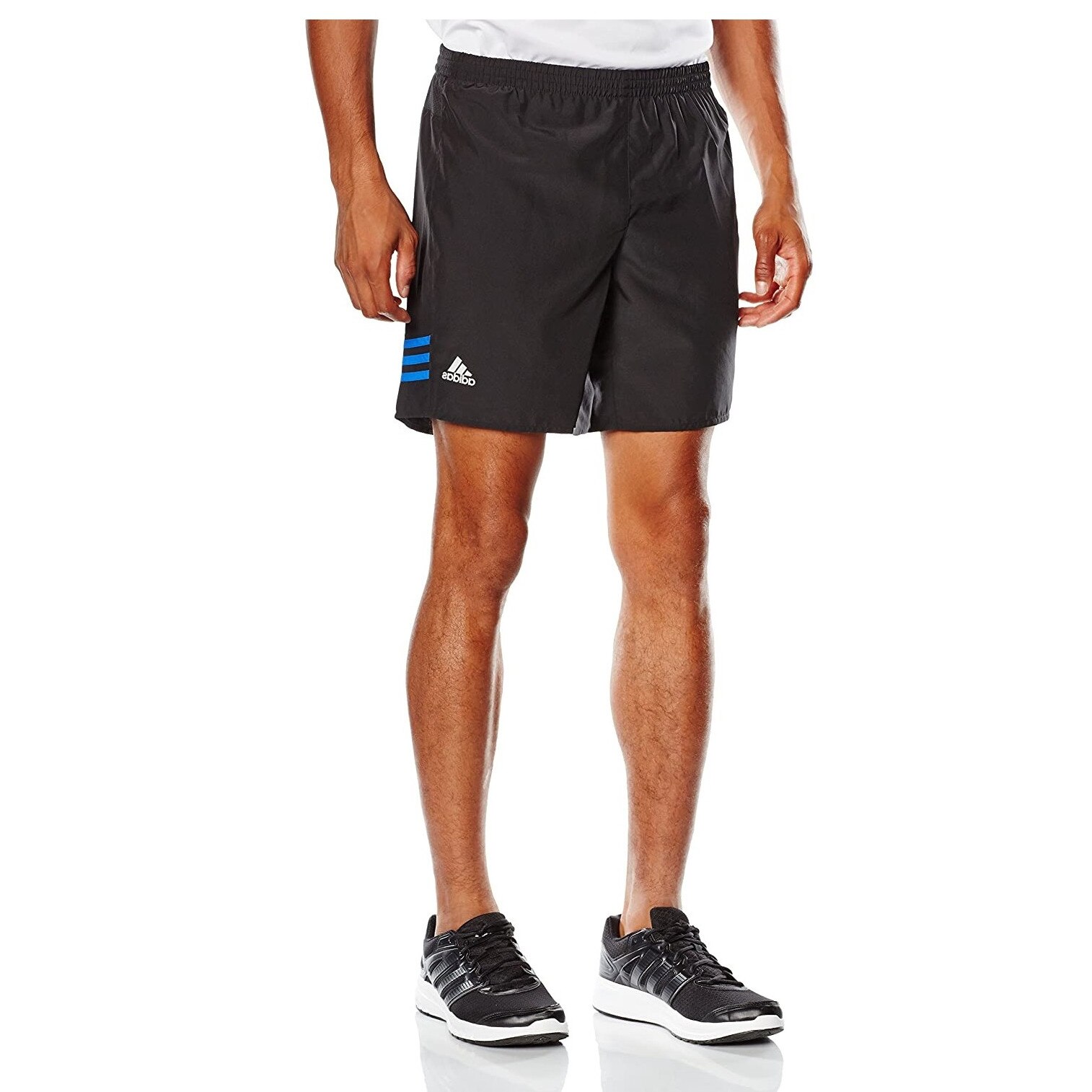 Pantaloni sport, Adidas, Negru/Albastru, 2XL