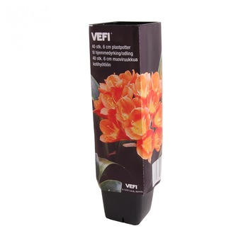 Set 40 ghivece rasad, dimensiune 6x6 cm, 100 ml/celula Set 40 ghivece rasad, dimensiune 6x6 cm, 100 ml/celula