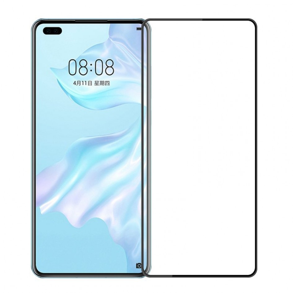 Folie de protectie tempered glass Huawei P40 Full Face Neagra