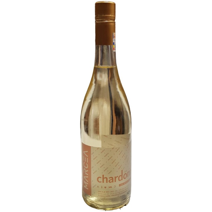 Vin Alb Marcea Chardonnay, Sec, 0.75l