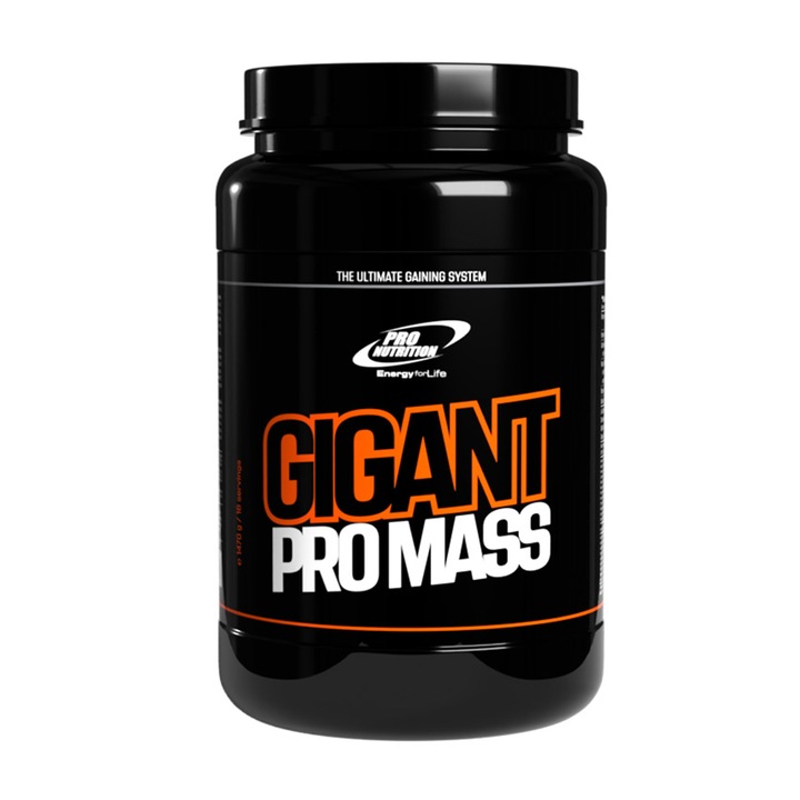 Gainer pentru dezvoltare musculara, Gigant Pro Mass ciocolata, 1470g