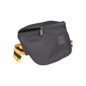 Borseta brau, 100% poliester, Negru/Galben, Urban Classics, btcu0002 Borseta brau, 100% poliester, Negru/Galben, Urban Classics, btcu0002