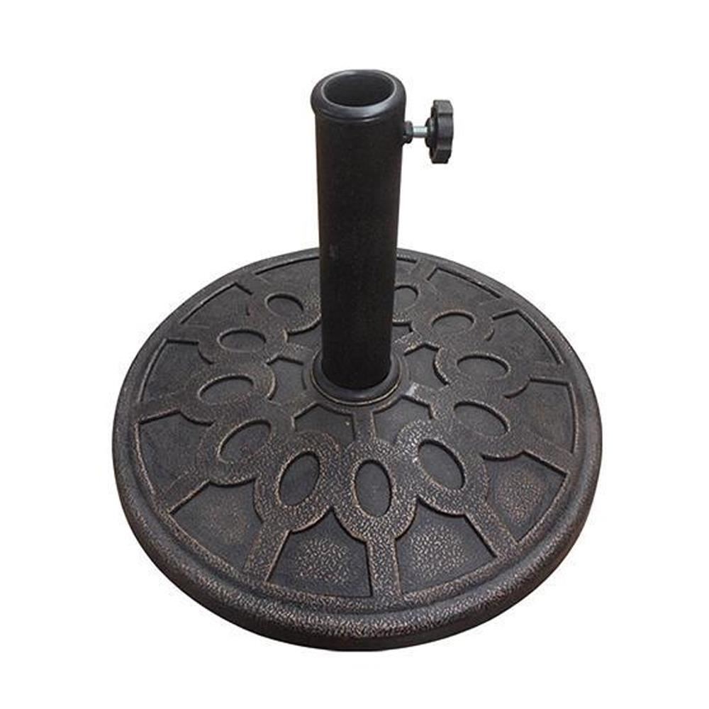 Suport pentru umbrela Strend Pro Dylan, rasina, aspect antic, 38-52 mm, 430x330 mm