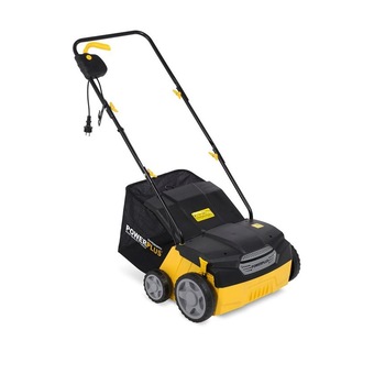 Scarificator/aerator electric Powerplus Powxg7513, 1400 W, 320 mm, sac colector 40L Scarificator/aerator electric Powerplus Powxg7513, 1400 W, 320 mm, sac colector 40L