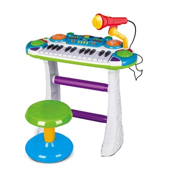 Set orga cu scaunel Little King Set orga cu scaunel Little King