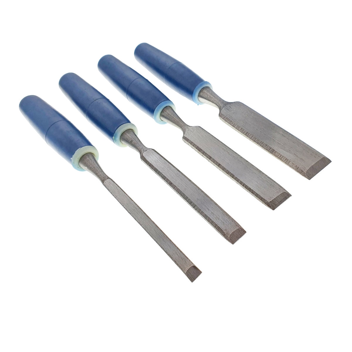 Set 4 dalti de 6 - 12 - 18 - 24 mm, Vorel 25530, din otel, cu maner de plastic
