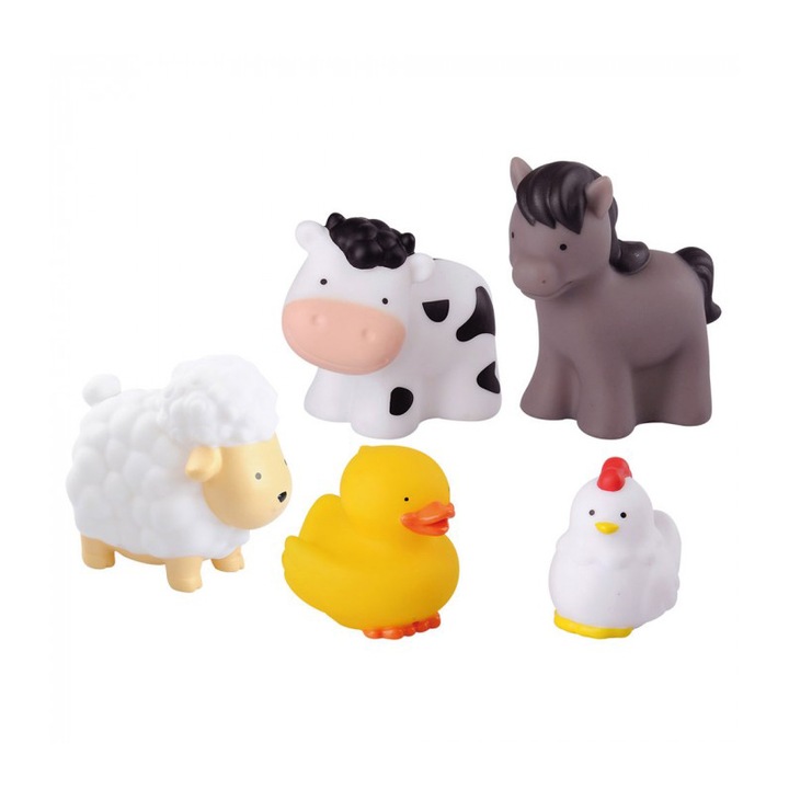 Állatkészlet 5 db NN 9802, Többszínű