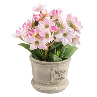 Flori artificiale roz in ghiveci Maison Ø8x16h.