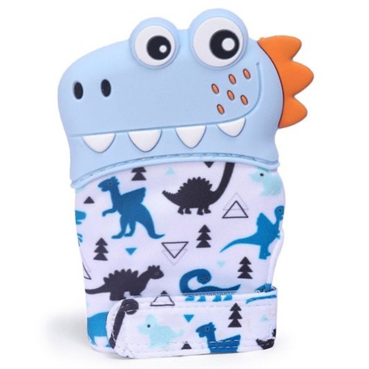 OEM szilikon rágóka, dinoszaurusz