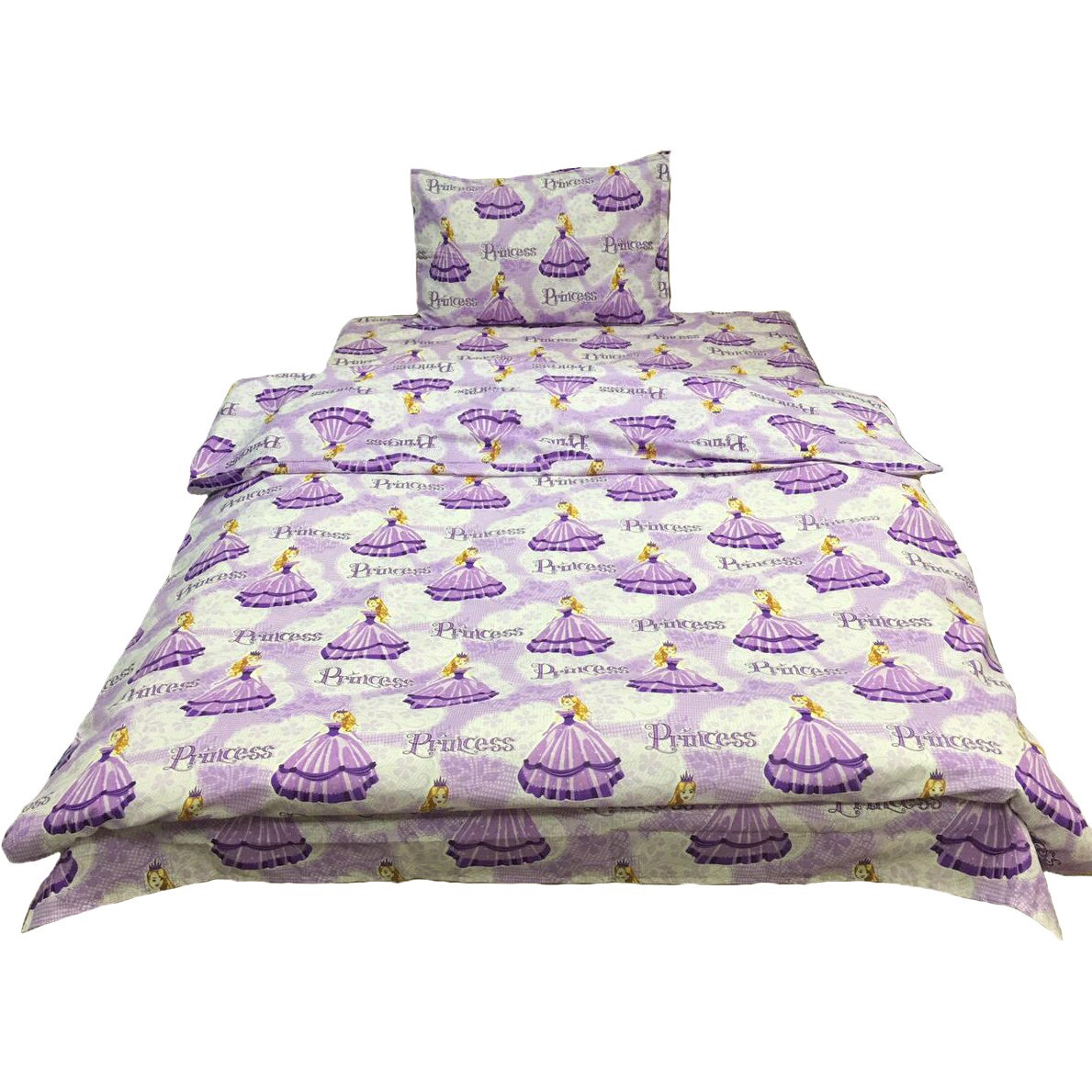 Set lenjerie pat single, trei piese din bumbac 100% by Liz Line - CS366