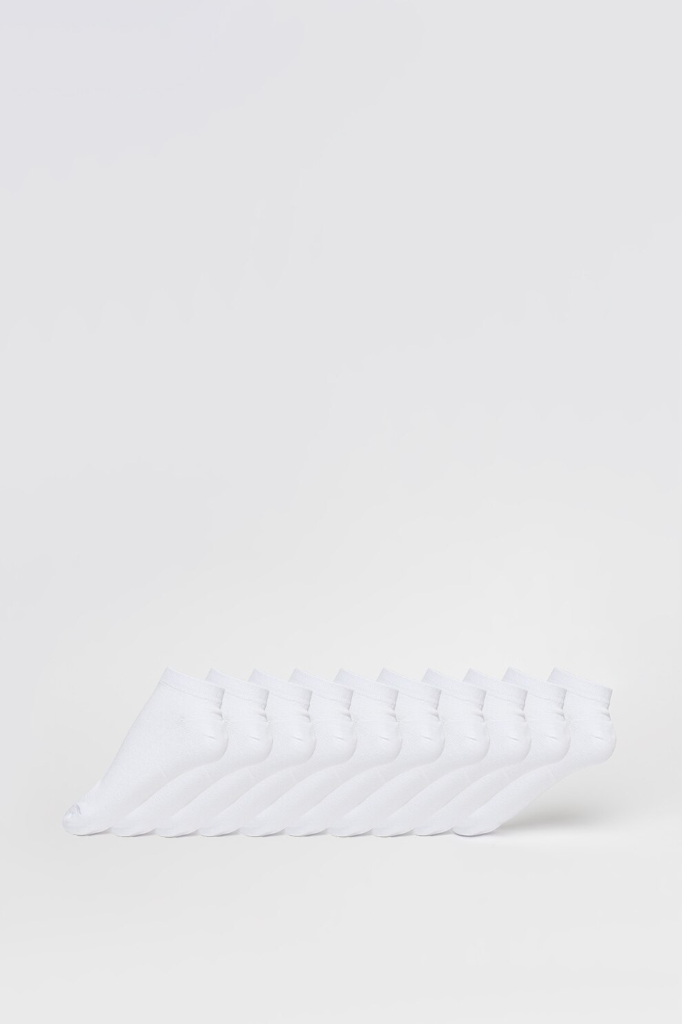 Jack&Jones, Set de sosete - 10 perechi, Alb, One Size