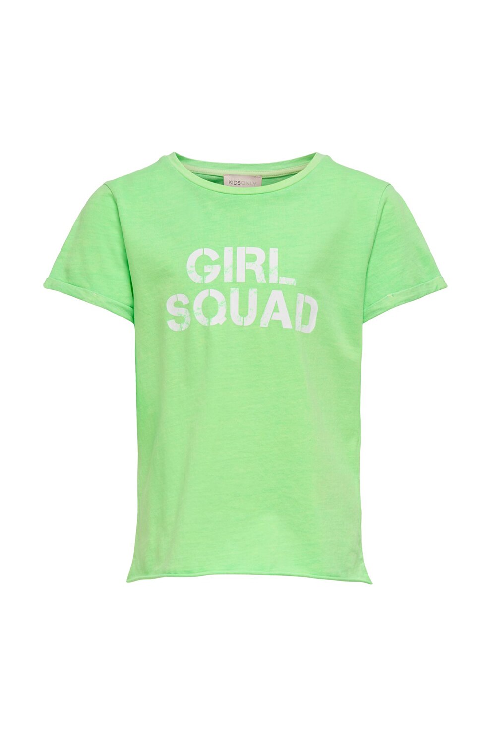 Only, Tricou cu imprimeu text, Verde neon