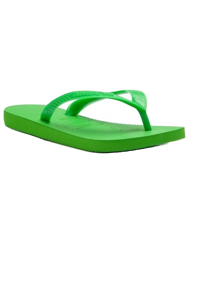 Papuci flip-flop, Havaianas, Verde deschis, 45 EU