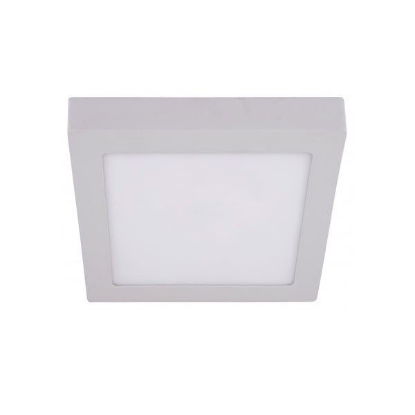 Spot LED patrat, aplicat, 220V, 18W, IP40, 4000K, lumina neutra