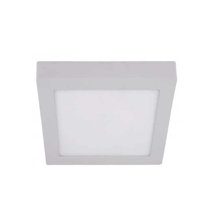 Spot LED patrat, aparent, 220V, 12W, IP40, 4000K, lumina neutra