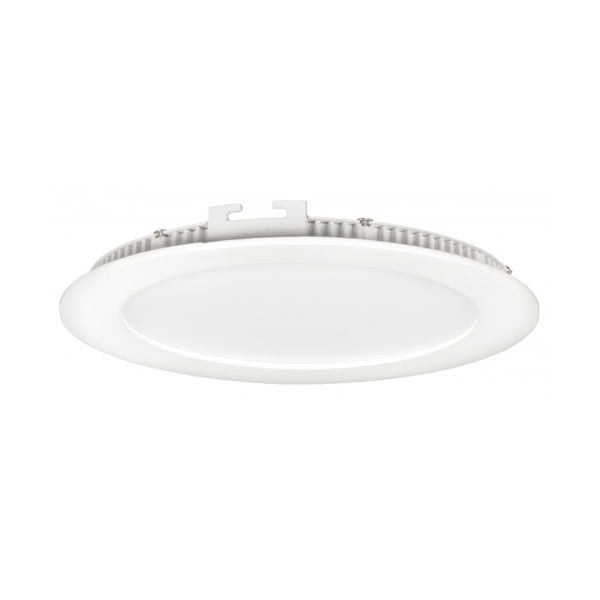 Spot LED rotund, incastrat, 220V, 12W, IP20, 6000K, lumina rece
