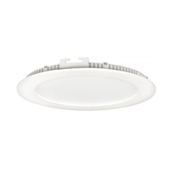 Spot LED rotund, incastrat, 220V, 18W, IP20, 4000K, lumina neutra