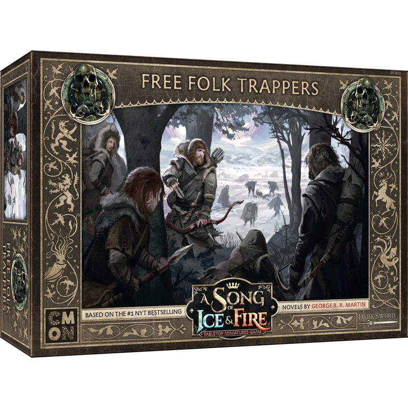 Joc A Song of Ice & Fire: Tabletop Miniatures Game Free Folk Trappers, limba engleza, extensie