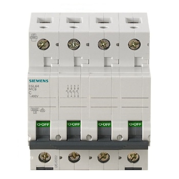 Siguranta automata Siemens 4P 16 A 6 kA Siguranta automata Siemens 4P 16 A 6 kA