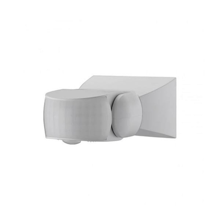 Fehér mozgásérzékelő 180/360 fok, távolság 12m, IP65, RL/SR1008/WH