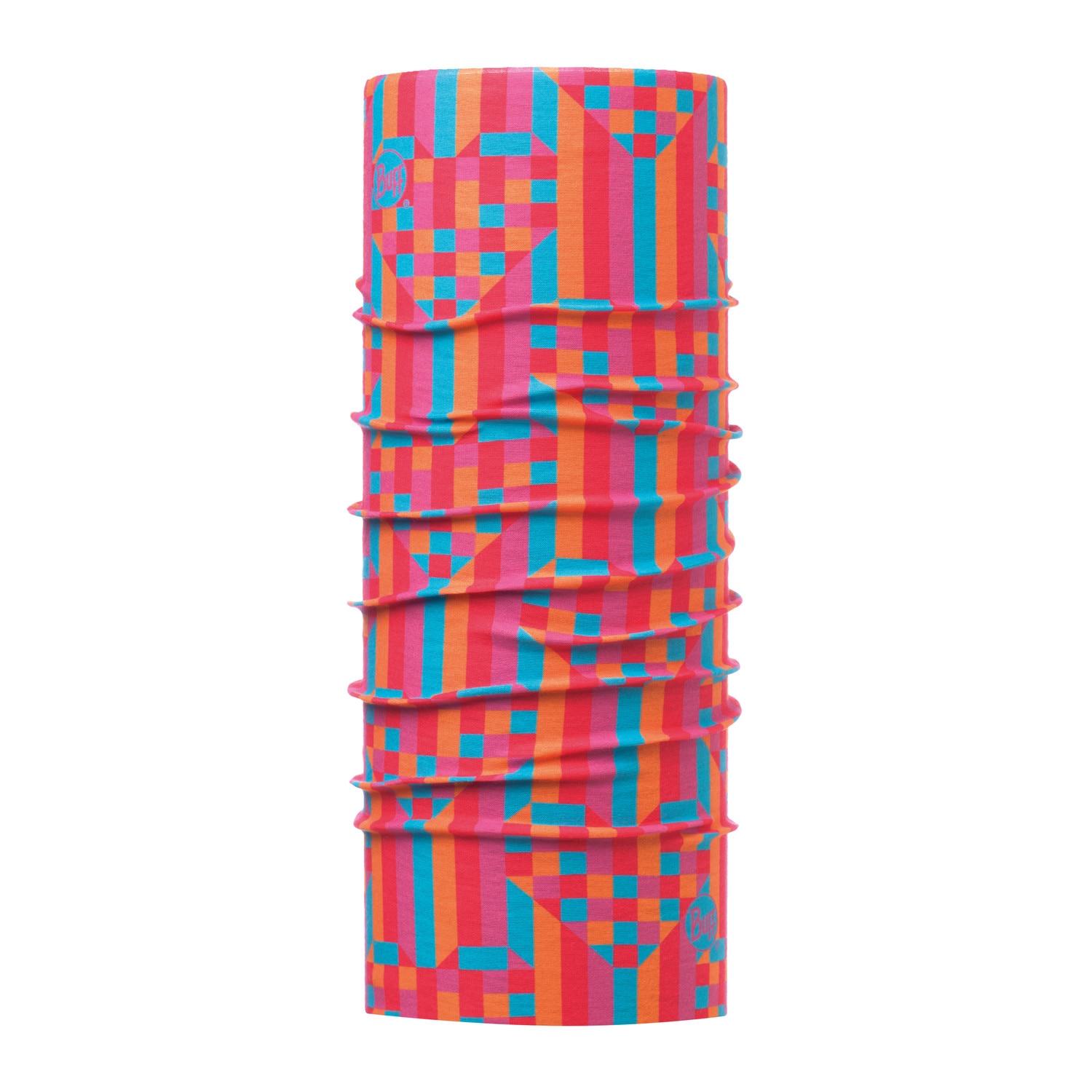 Bandana Buff HIGH UV CHILD PIXEL PINK