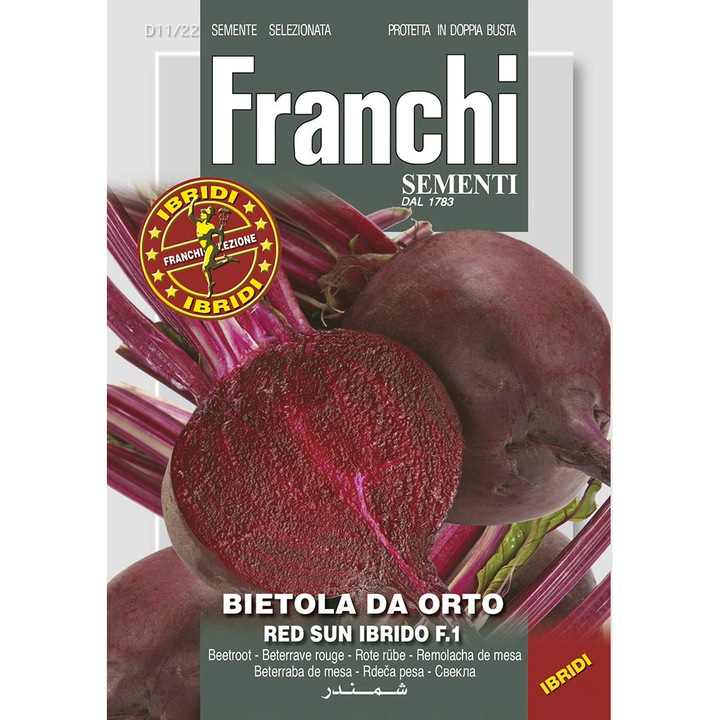 Seminte de sfecla rosie Red Sun hibrid F1