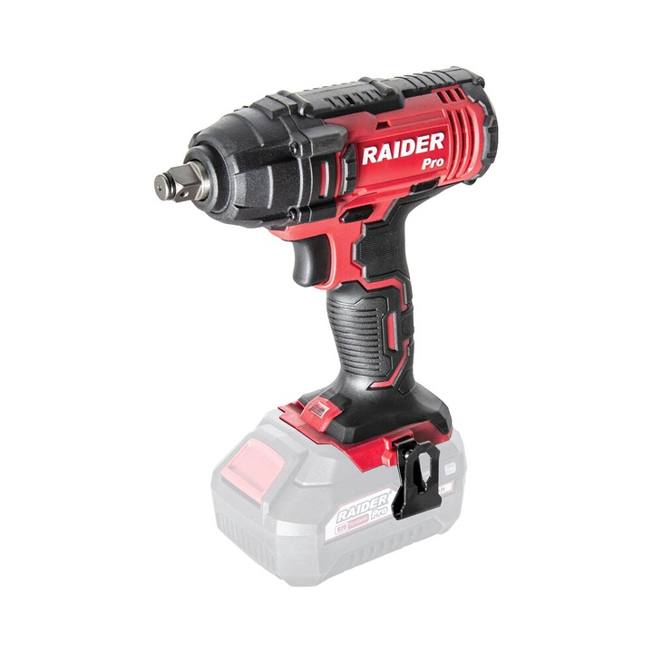 Гайковерт ударен акумулаторен Raider R20 RDP-SCIW20, Li-ion, 1/2", 250Nm ,без батерия и зарядно