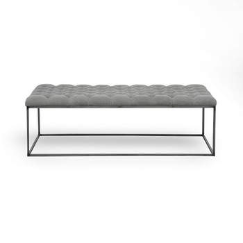 Bancheta Heinner, Dur, 140x45x45 cm, Gri Bancheta Heinner, Dur, 140x45x45 cm, Gri