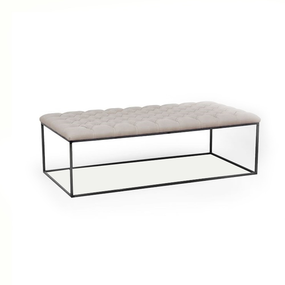 Bancheta Heinner ,Dur, 140x45x45 cm, Bej