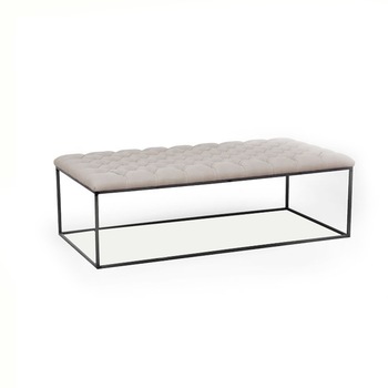 Bancheta Heinner ,Dur, 140x45x45 cm, Bej Bancheta Heinner ,Dur, 140x45x45 cm, Bej