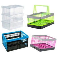 set depozitare xl 6 buc cutii 32 litri 16 litri 10 litri foxbox multicolor pliabil si capac imagen 25_0_
0