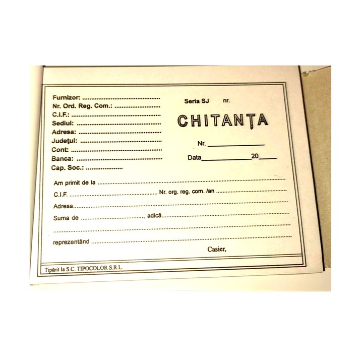 Chitantier Autocopiativ, Format A6, 3 Exemplare, 50 Seturi/Carnet ...