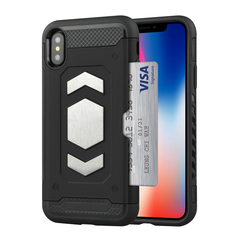 Husa Iphone Xs Max armura auto Negru