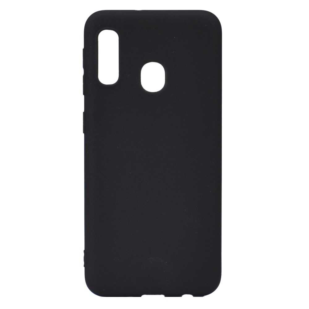 Husa protectie din silicon slim compatibila cu Samsung Galaxy A20e, negru