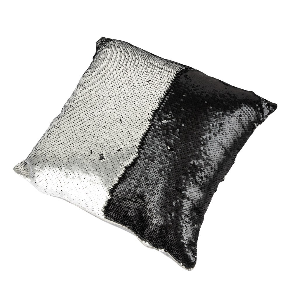 Perna decor 40x40 gri cu paiete Tex Home