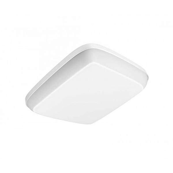 Aplica LED Zizu, patrat, 24W, 4000K, IP54, lumina neutra, 280x280x48mm