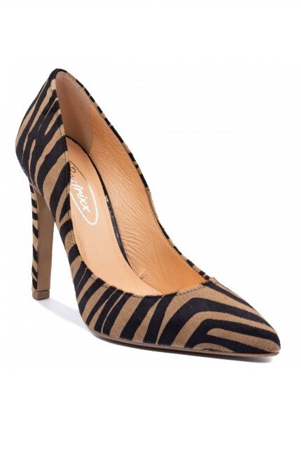 Pantofi eleganti cu imprimeu de zebra, 36 - eMAG.ro