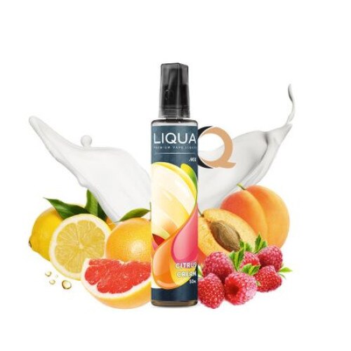 Lichid Tigara Electronica Liqua Shortfill - Citrus Cream ,50ml ,0mg/ml