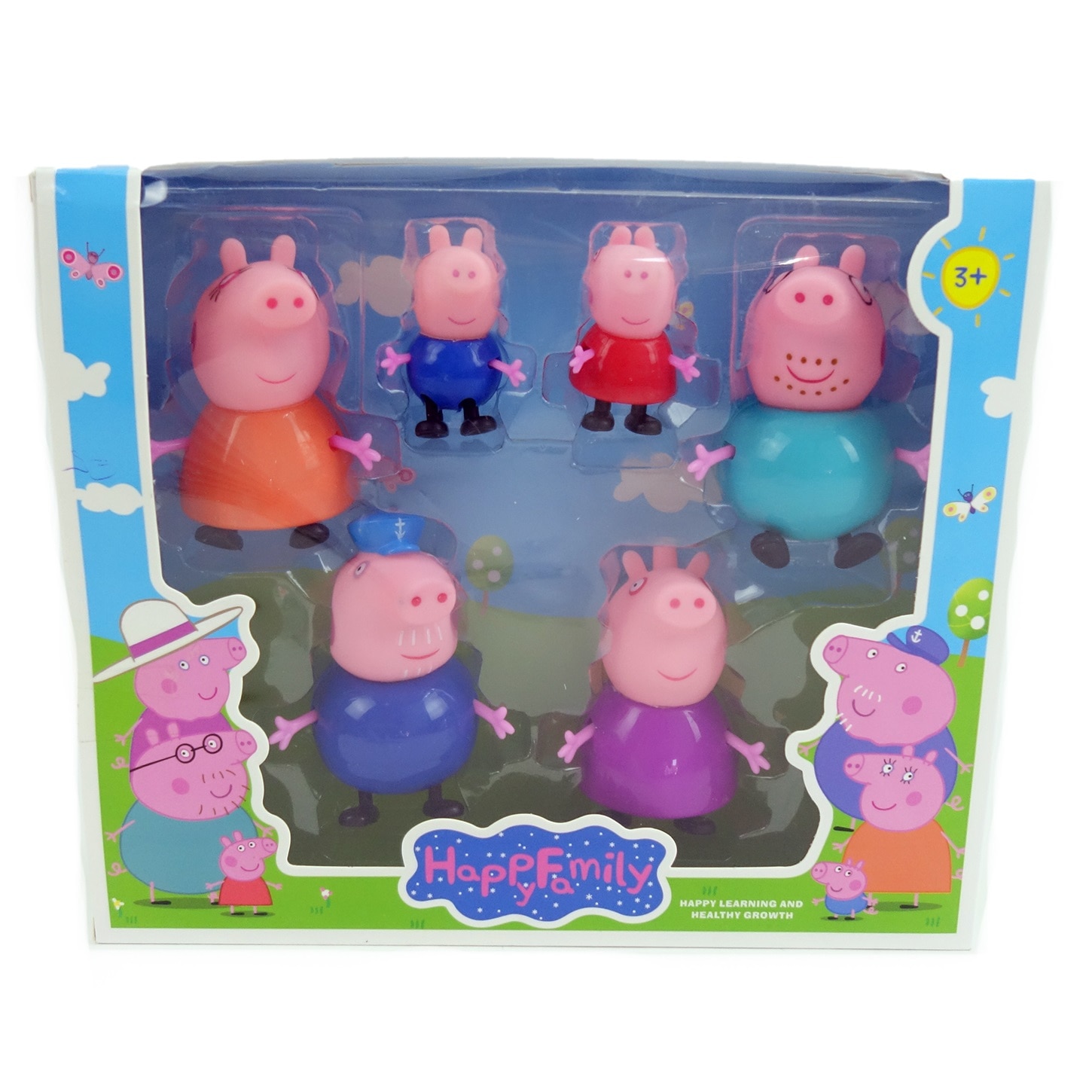 set figurine peppa pig