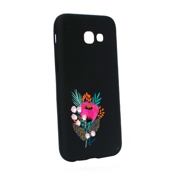 Husa Samsung Galaxy A3 2017, Flowers, rezistenta la uzura, anti-alunecare, din silicon Premium, B641 Husa Samsung Galaxy A3 2017, Flowers, rezistenta la uzura, anti-alunecare, din silicon Premium, B641
