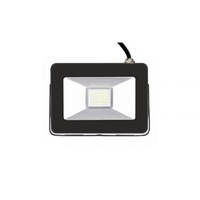 Proiector LED negru MINI, 220V, 10W, IP65, 6500K, lumina rece