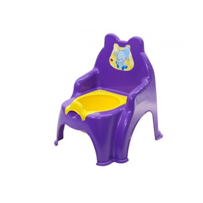 Olita pentru copii Doloni cu elefant, mov