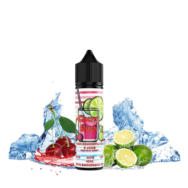 Lichid Tigara Electronica Smokemania - Cherry Slush ,40ml ,0mg/ml