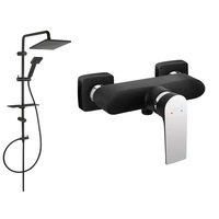 set de dus ferro square black baterie dus si set bara dus cu suport culisant dus fix para dus mobila si polita squerto lux negru imagen 10_0_
0
