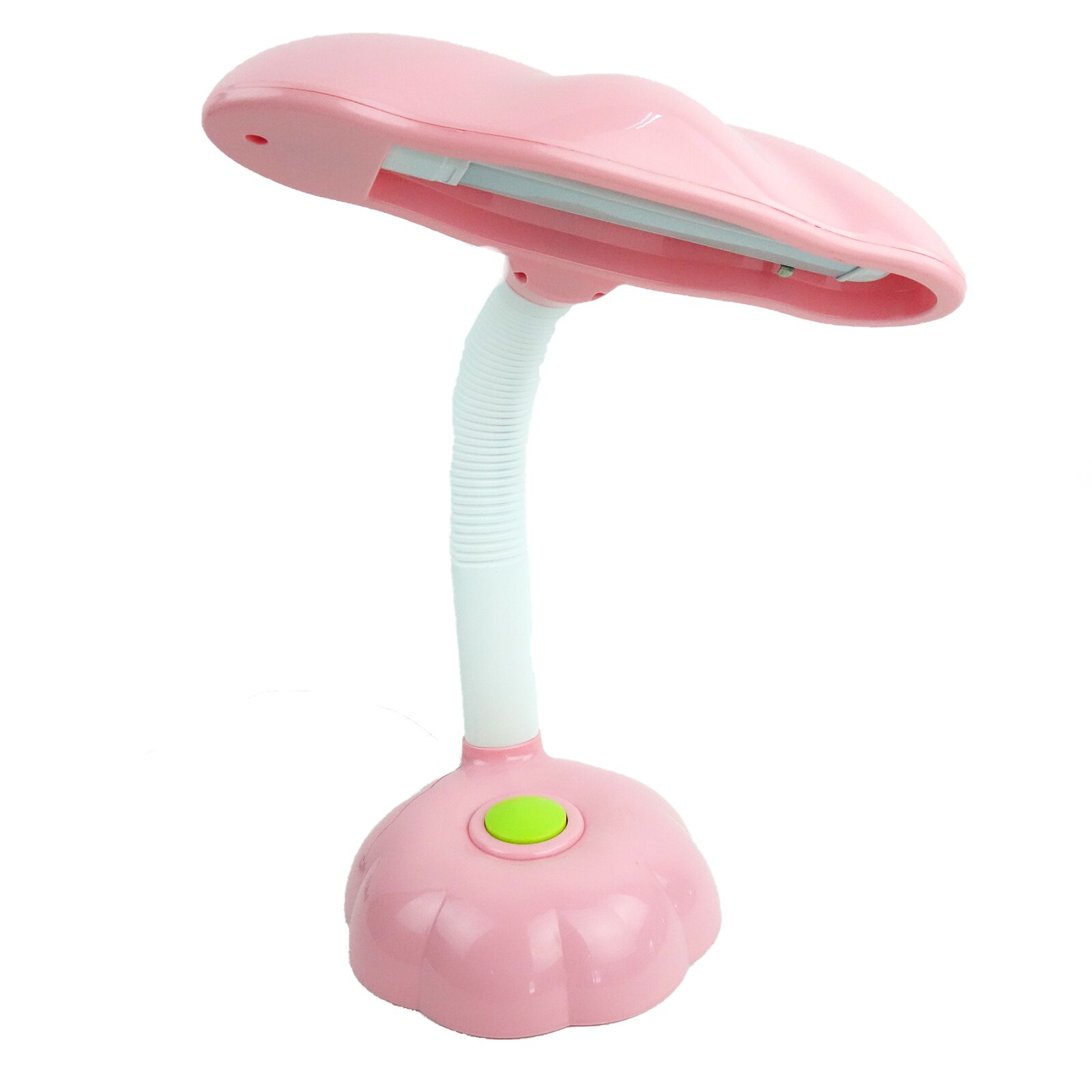 Veioza de birou, cu led, din pvc, roz, 5w, 40 cm